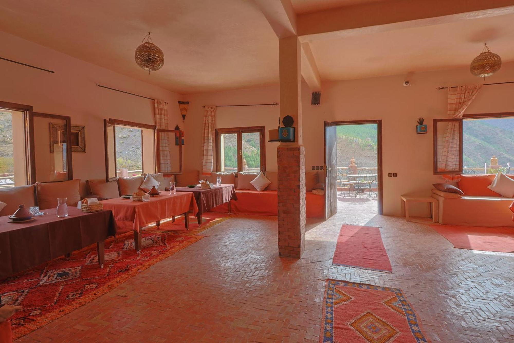 Отель Aux Lumieres Du Toubkal Light Of Toubkal Имлиль Экстерьер фото