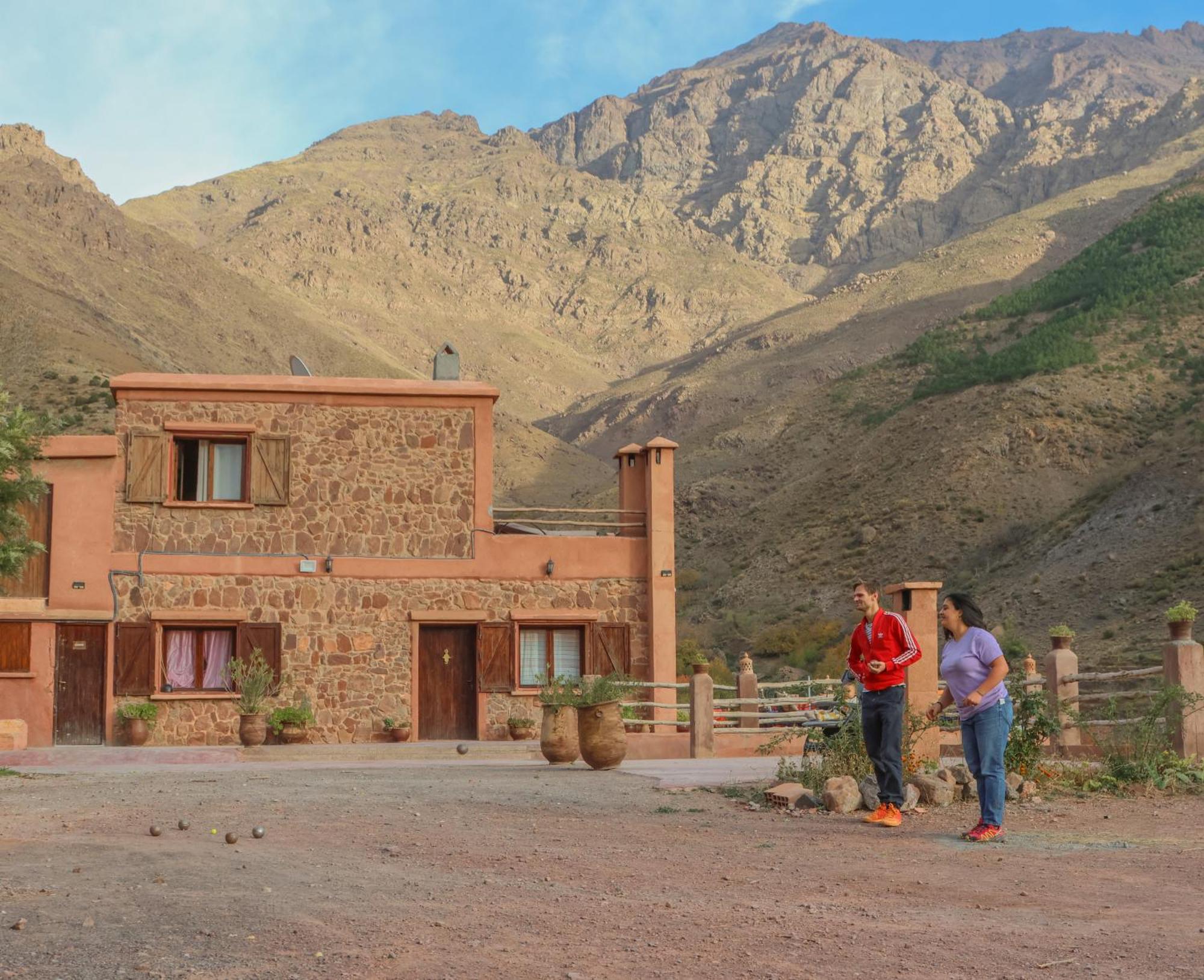 Отель Aux Lumieres Du Toubkal Light Of Toubkal Имлиль Экстерьер фото